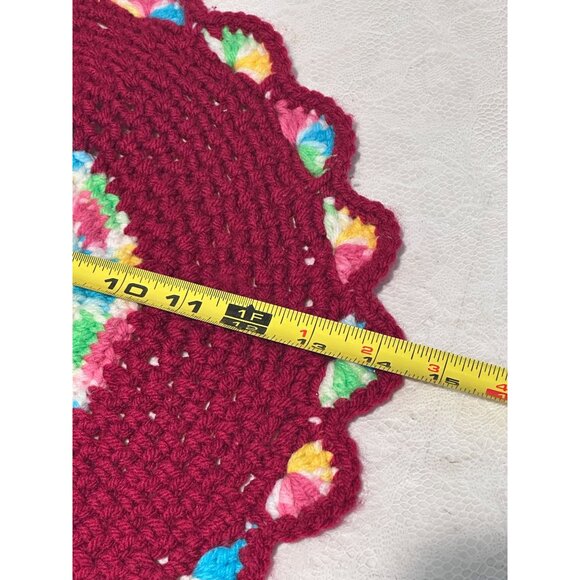 Crochet Placemats Table Lamp Protector Gramma Collection Retro Lot of 8 Varity - Picture 10 of 15